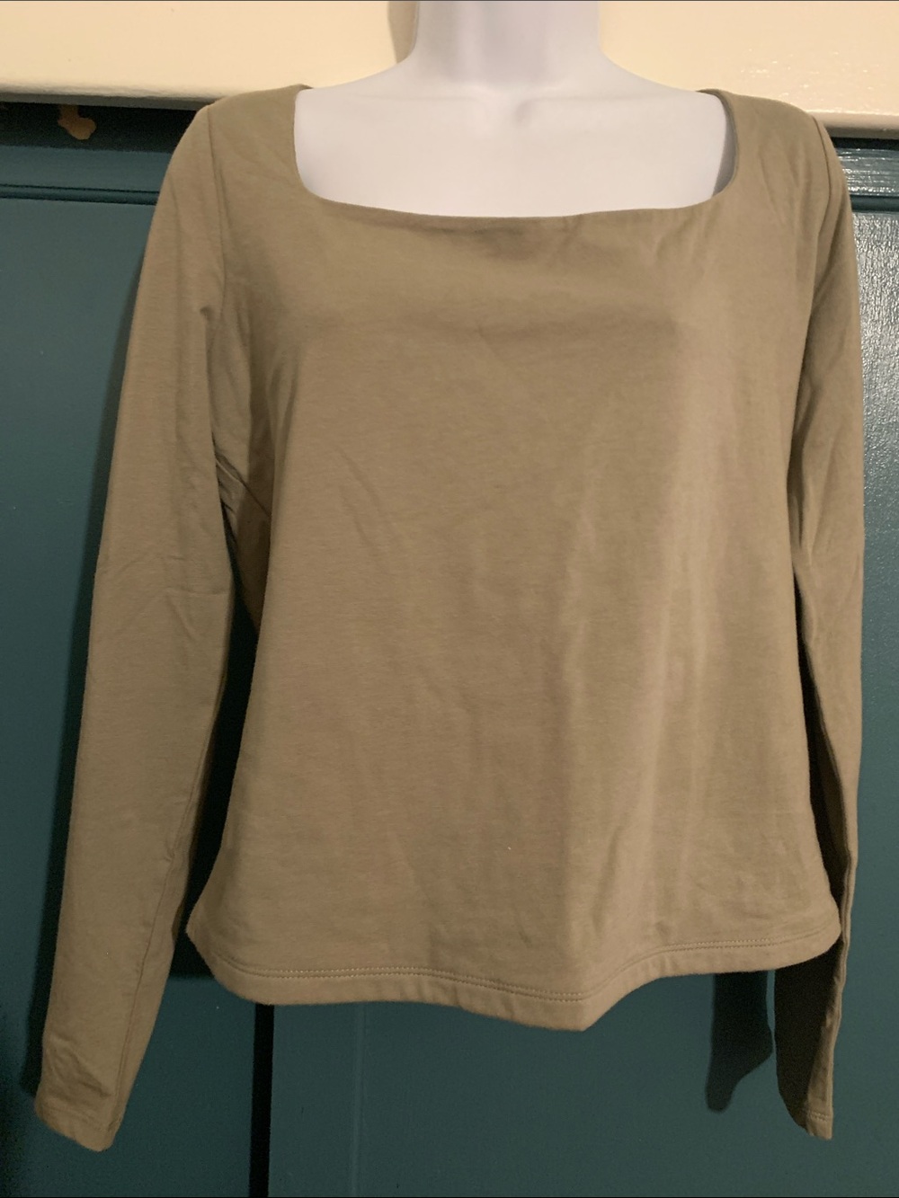 wild fable olive scoop neck tank